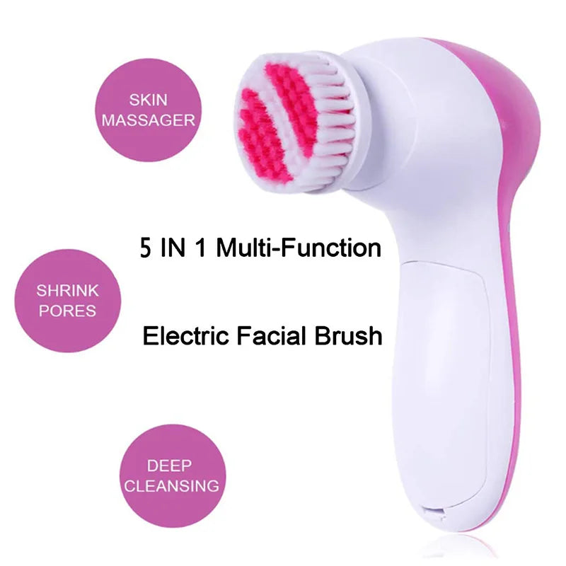 Silicone Cleanser Brush | 5 in 1 Silicone Cleanser | Auxxano305