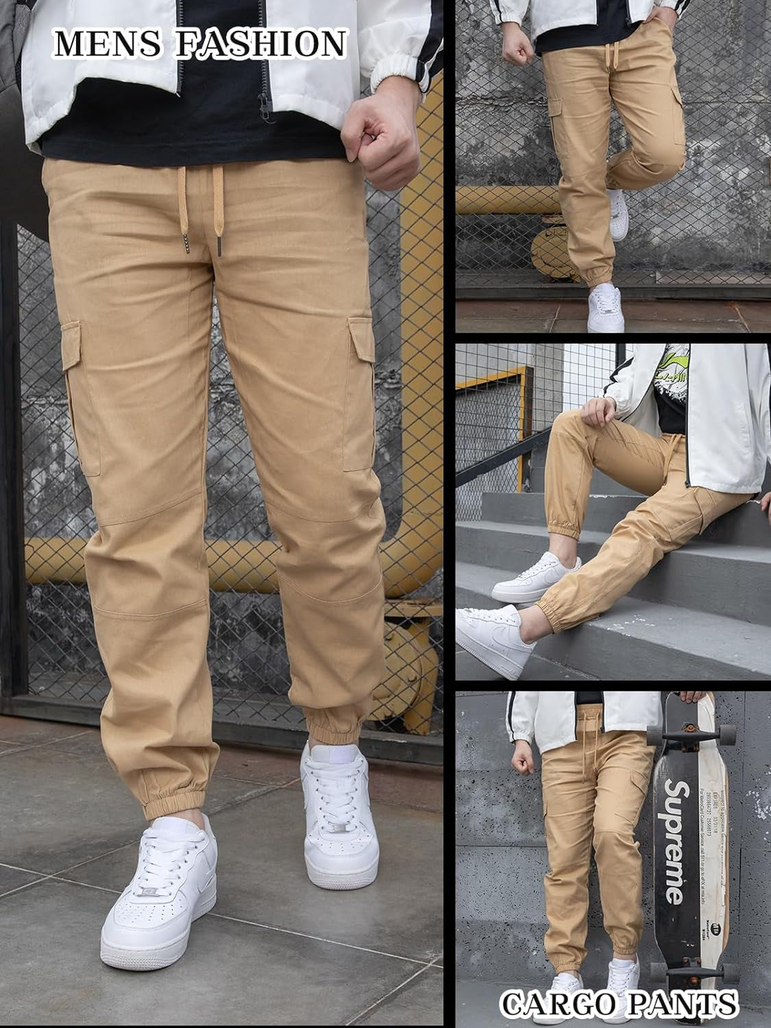 Men's Fashion Joggers | Men's Cargo Pants | Auxxano305